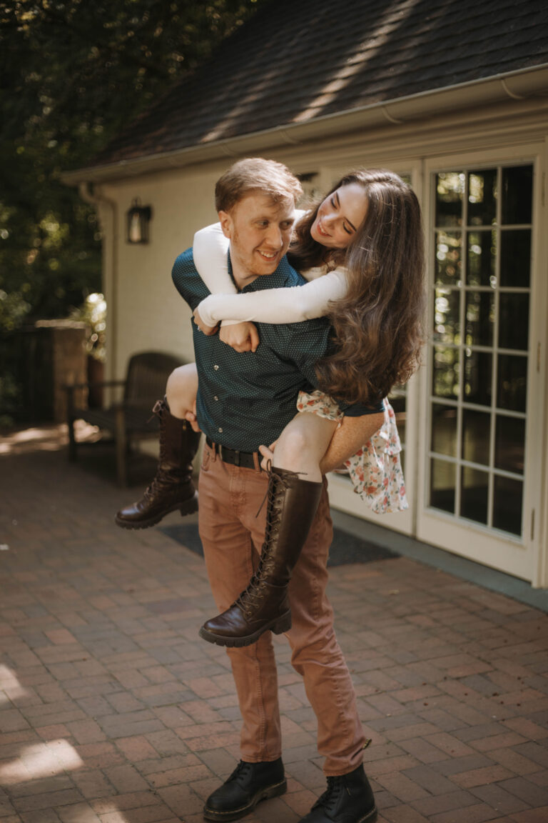 Anduin and Jessica, engagement portrait