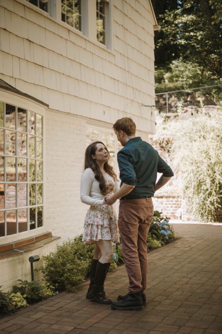 Anduin and Jessica, engagement portrait