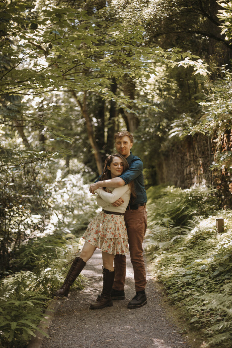 Anduin and Jessica, engagement portrait