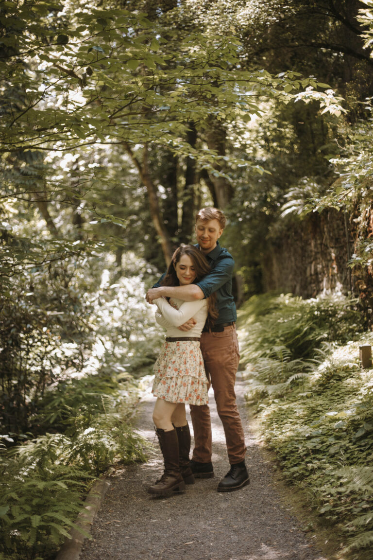 Anduin and Jessica, engagement portrait