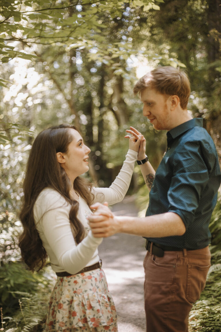 Anduin and Jessica, engagement portrait