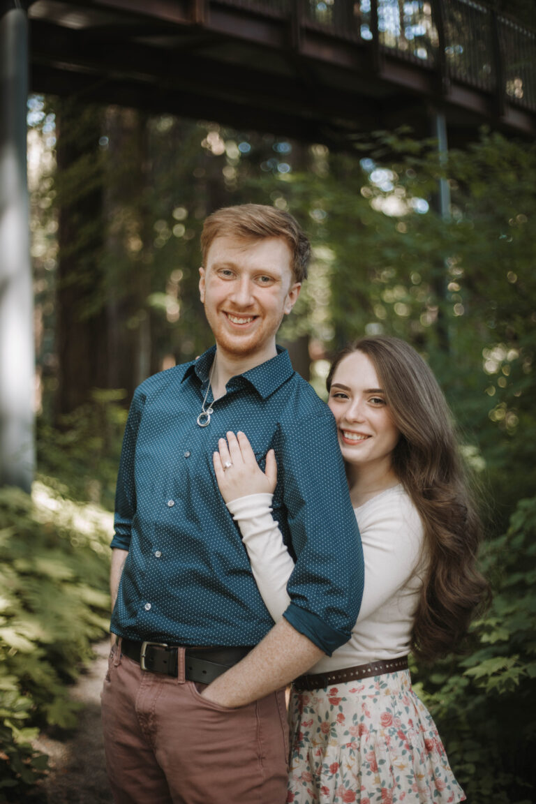 Anduin and Jessica, engagement portrait