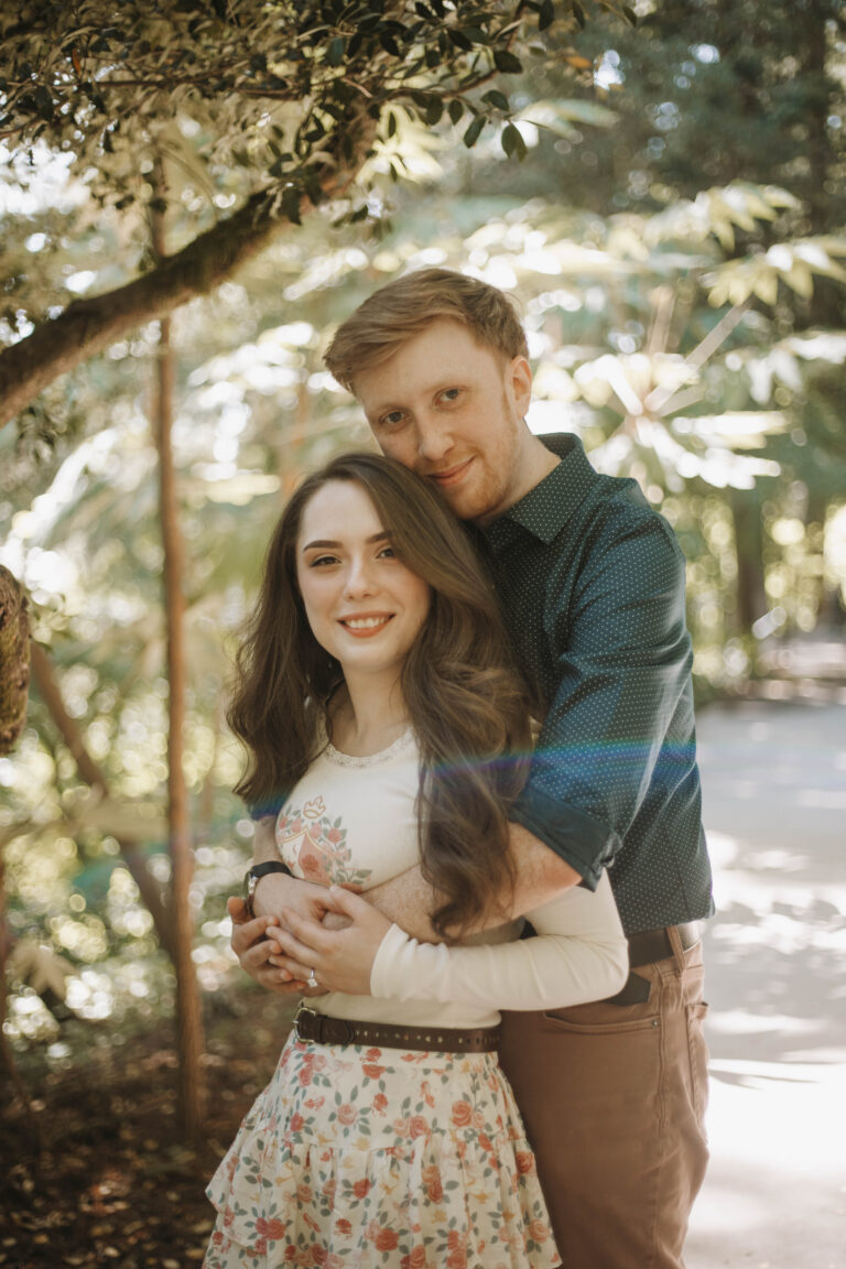 Anduin and Jessica, engagement portrait