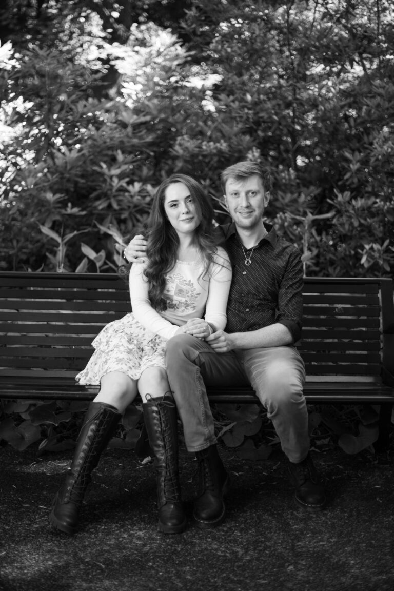 Anduin and Jessica, engagement portrait