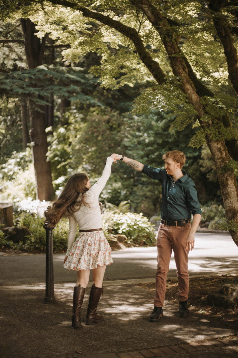 Anduin and Jessica, engagement portrait